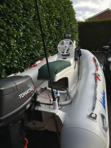 3.2m Rib Boat, not jetski, 15hp Two stroke outboard 2003 package