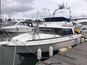 Bayliner 2556 Flybridge 300hp Diesel Mercruiser Bravo Outdrive All Weather Boat