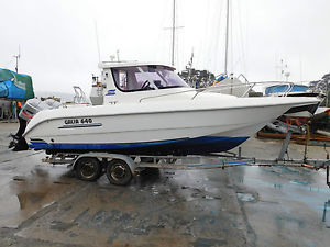 2000 GALEON GALIA 640 FAST FISHER WITH TWIN 90HP FOUR STROKE OUTBOARDS