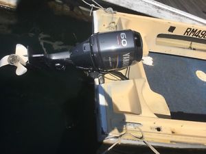 Savage escort 5m Yamaha 60hp four stroke project Haines Mercury needs Tlc