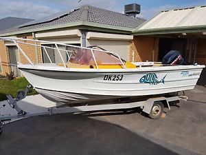 quintrex 4.5 aluminum  boat