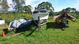 23 ft Timber Boat and Trailer