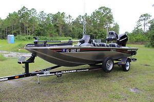 2006 Bass Tracker Pro Team 170TX Bass Boat Aluminum Must See