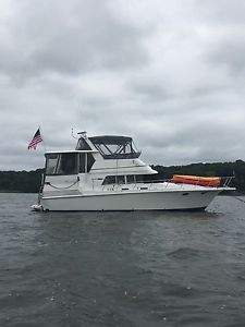 1989 TROJAN 402 MOTOR YACHT AFT CABIN , DIESELS, , MANY UPGRADE, LQQK