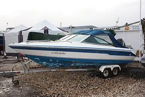 Sea ray 180 Speed Boat, Mercury 135 outboard engine and double axle trailer