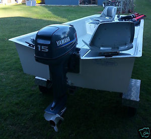 Tinny 3.7m Ezi-Topper Fishing Boat