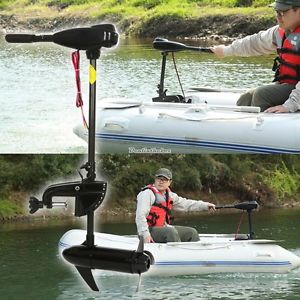 12V Electric Outboard Motor 55lb Trolling Thrust Outboard Engine Boat
