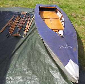 TYNE folding dinghy - foldable boat that packs into 2 bags