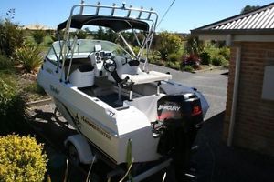 2004 Haines Hunter 470 Breeze 75HP Mercury Mackay Trailer