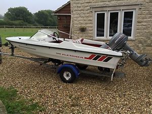Fletcher Arrow Flyte GTO Speedboat 14 Ft