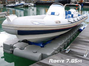 Floating Drive On RIB & Boat Pontoon Dock. Money back guarantee.