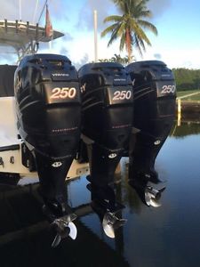 2007 Mercury Verados - 250 HP -Triple Set