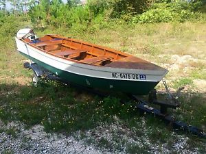 Boat, Wooden Skiff