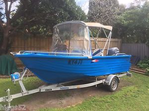 POLYCRAFT FISHING BOAT 4.5 YAMAHA 50 hp 2007 with only 16 hours Deceast estate