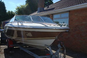 19ft Crestliner Rampage with Mercruiser 3.7L inboard on Trailer