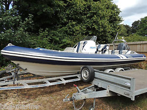 2008 Cobra Nautique 755 RIB - Yamaha F250 250hp 4-Stroke & Trailer - 7.5 - 7.55