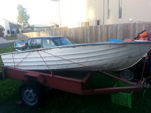 9 1/2ft tinnie with 3.5hp motor