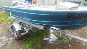 3.9m alaminium boat 9.9hp motor