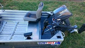 quintrex 320 explorer YAMAHA 8 HP MOTOR