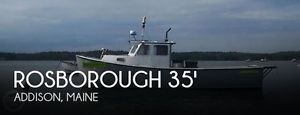 1993 Rosborough 35 Lobster Boat