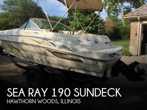 2001 Sea Ray 190 Sundeck
