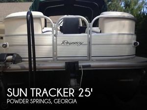 2006 Sun Tracker Party Barge 25 XP3 Regency Edition