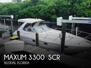 1999 Maxum 3300 SCR