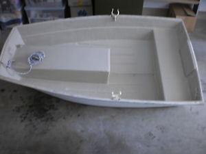 Fiberglass Boat, Dinghy, Tender. Small solid fiberglass Dingy suitable as tender
