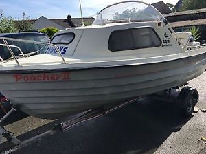 BONWITCO  449c   c/w  MARINER 25HP  4 STROKE EFI. and road trailer