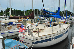 1976 William H Trip Jr. Design -  Triple Cabin Columbia built Coronado 35 Center Cockpit
