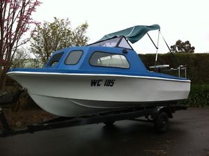 14ft half cab fishing boat