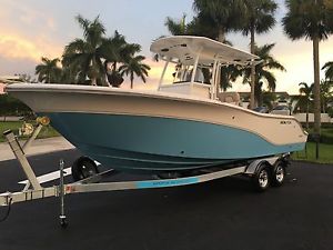 2015 SEA FOX 256 COMMANDER CC BOAT TWIN 150 YAMAHA 4 STROKE OUTBOARDS  WARRANTY