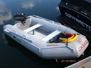 2.9 metre inflatable tender, with reg'd trailer
