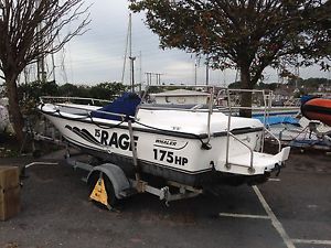 Boston Whaler Rage 15 175 HP Jet speed boat for sale