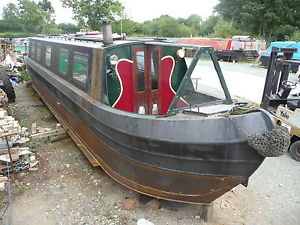 Narrowboat Canal Boat Project 45ft Fully Replated