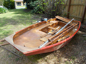 Mirror class yacht complete with mast, sail, tiller plus more. Ready to sail