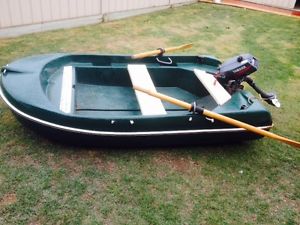 Poly Boat with motor