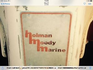 Holman and Moody Dixie Ski Boat