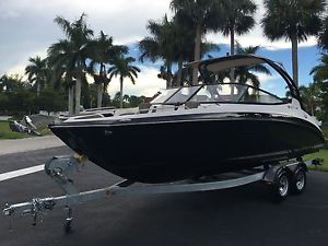 2015 Yamaha 242 Limited S Jet Boat Warranty 87Hrs Loaded Upgrades Twin 4 Stroke