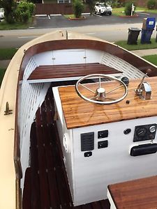 Antique Cedar on Oak Wooden Launch