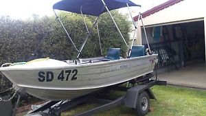 bermuda 355 with 15hp mercury motor