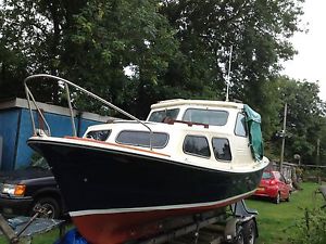Myra plas 21ft boat and trailer