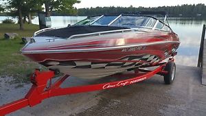 VIDEO AMAZING CHRIS CRAFT 177 HOTROD MONSTER FRESHWATER BOWRIDER FAMILY FUN SKI