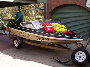 Swift Craft Stiletto Ski Boat great for rivers or inland lakes. Melb 3088 No Res