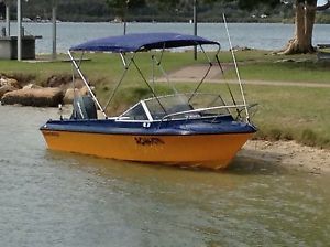5m (4.9m) 16ft Boat Runabout - Allrounder Fishing Leisure - 99/2000 Johnson 50HP