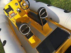 Ribcraft 585 RIB Mercury Fourstroke and Braked Roller Trailer
