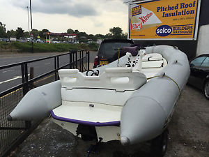 Seadoo Explorer Rib Boat jet ski with trailer