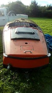 Delta speed boat/ project / trailer rare barn find