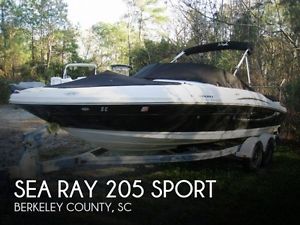 2010 Sea Ray 205 Sport Used