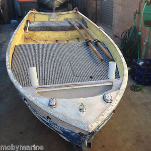 Aluminium Dehavilland Fishing Dinghy 3.5 Metre ,Short Shaft Transom Good Order